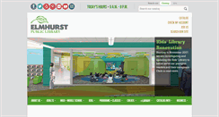 Desktop Screenshot of elmhurstpubliclibrary.org