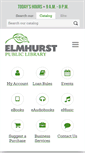 Mobile Screenshot of elmhurstpubliclibrary.org